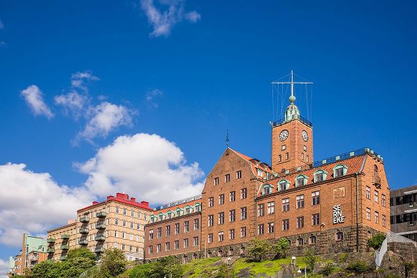 Bibikow, Walter 아티스트의 Sweden-Vastragotland and Bohuslan-Gothenburg-harbor buildings작품입니다.